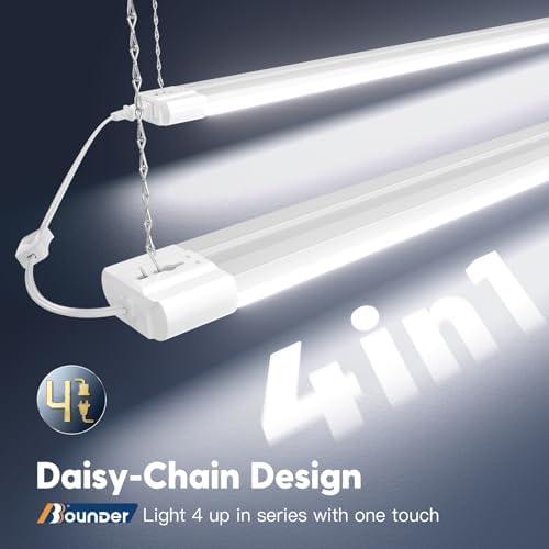 BBOUNDER 12Pack 4FT LED Shop Light, Reflector, 5000K Linkable, 40W=250W ETL - Image 6
