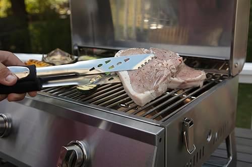 Cuisinart 3‑Piece Stainless Steel BBQ Grilling Tool Set with Grill Glove – Outdoor Grill Accessories, Perfect Grilling Gift for Men, Dads & Grill Masters, CGS-134BL - Image 3