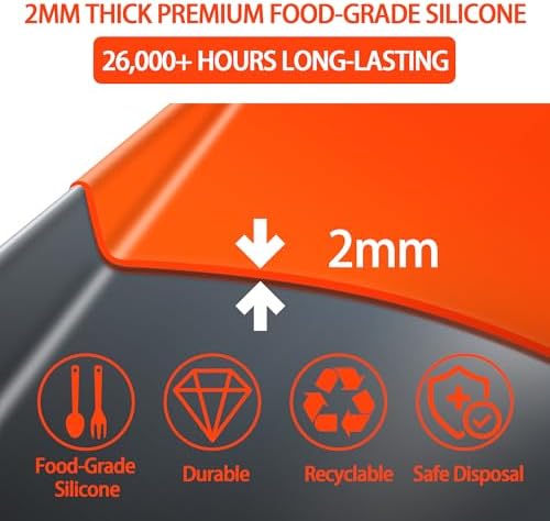36 Inch Silicone Griddle Mat for Blackstone Grill Top, Prevent Rusting Waterproof Food-Grade Silicone Griddle Cover, 26,000+ Hours Long-Lasting - Image 6