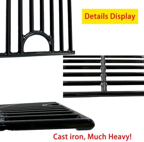 Parts DC104 17inch Grill Grates for Nexgrill 4 Burner 720-0830H 720-0783E, 5 Burner 720-0888N 720-0888 720-0697, Charbroil 4 Burner 463241113 463449914, Kenmore 720-0670A Grids - Image 4