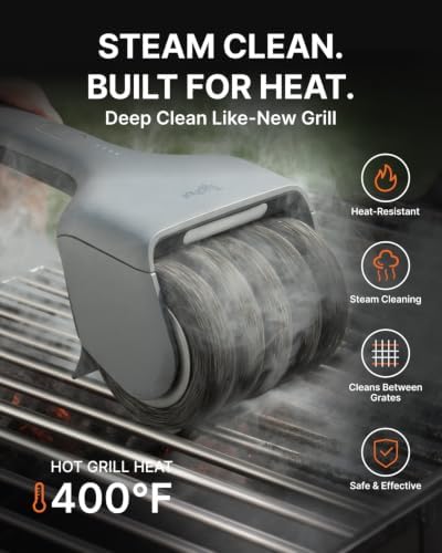 Typhur Electric Grill Brush, Anti-Stall Technology, Bristle-Free Design - Image 2
