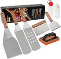 ROMANTICIST 8pc Professional Stainless Griddle Accessories Kit by ROMANTICIST