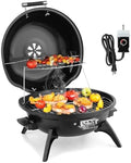 Outvita Outdoor/Indoor Electric Grill, 1600W Portable Removable Stand,Black by Outvita