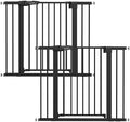 Babelio 26-40" Pressure Mounted Baby Gate for Stairs, PressGuard Dog Gate by BABELIO