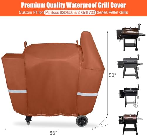 QuliMetal Grill Cover for Pit Boss 850/820/Z Grill 700 Series - Image 2