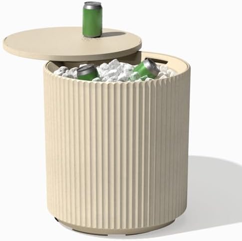 Veradek Cooler Side Table - Outdoor Cooler Table and Ice Chest by VeradekOutdoor