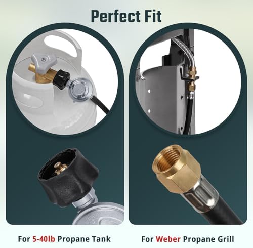 25IN Hose and Regulator Kit for Weber Spirit/Genesis/Summit Grills - Image 3