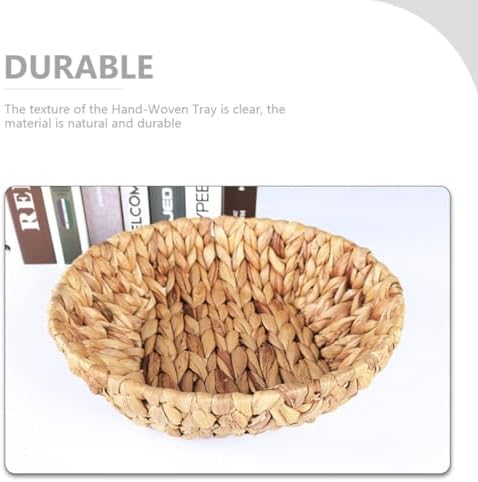 Woven Sundries Container Xmas Bread Basket for Indoor Office - Image 6