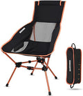 MARCHWAY Lightweight High Back Folding Camping Chair with Head Support by MARCHWAY