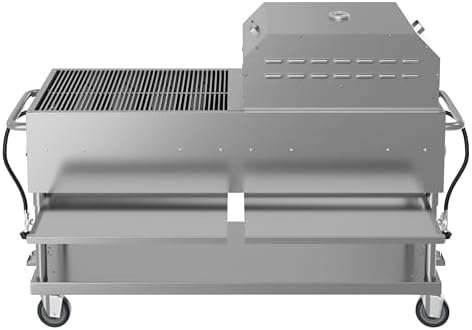 60 in. 8-Burner Commercial Outdoor Propane Gas Grill with 30 in. Pizza Oven in Stainless-Steel, ETL Listed (CGKIT6-P30) - Image 7