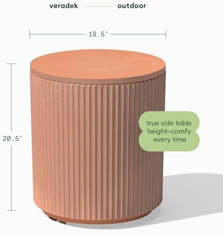 Veradek Cooler Side Table - Outdoor Cooler Table and Ice Chest - Image 2