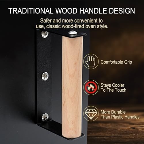 25x20 Inch Pizza Oven Door, Heavy Duty Metal Brick Oven Door - Image 6