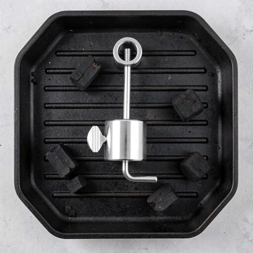 Abaodam Rotisserie for L Shaped Stainless Steel Bar Weight 2pcs BBQ Chicken - Image 7