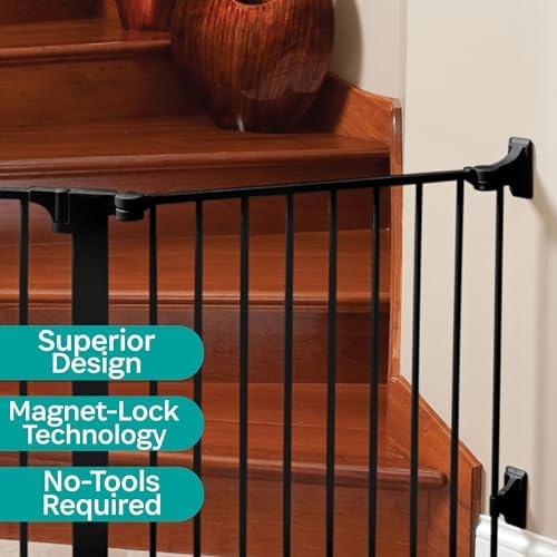 KidCo Configure and Hearth Gate Extensions (24", Black) - Image 2