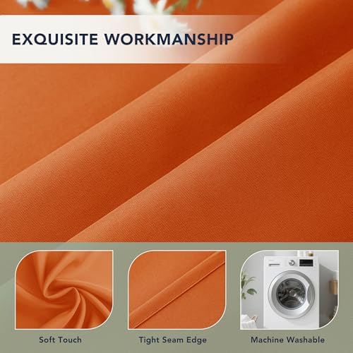 Outdoor Curtains for Patio Waterproof, 6 Drape Panels, Sun Shades - Image 5