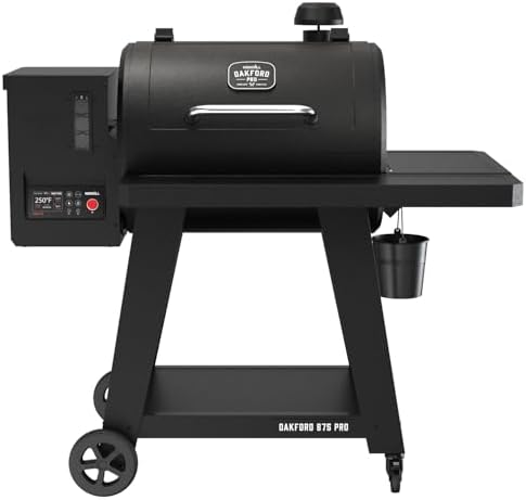 Oakford Pro Pellet Gril with 824 SQ In Cooking Area, I-Site View Indicator by Nexgrill
