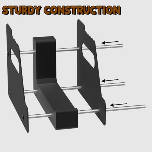HEKAGURA Pistol Rack for Gun Safe, Can Hold up to 4-8 Pistols, with Foam Protection to Prevent Scratches on The Guns for Revolvers, Glock 17 19 23 Gun Safe Accessories - Image 5