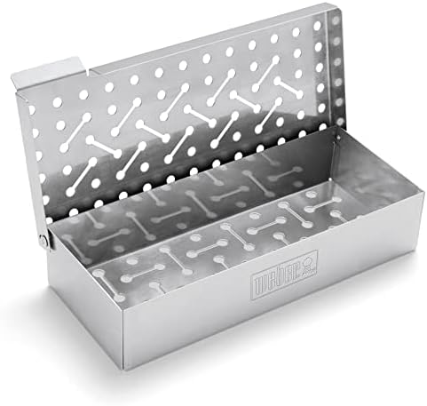 Weber® Premium Universal Smoker Box, Stainless Steel by Unknown