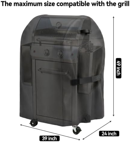 Grill Cover 39 inch BBQ Gas Grill Cover for Outdoor Grill - Image 3