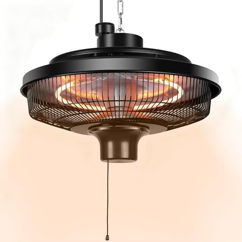 Fanspex 1500W Electric Ceiling Heater for Home, Patio, Gazebo & Greenhouse by Fanspex
