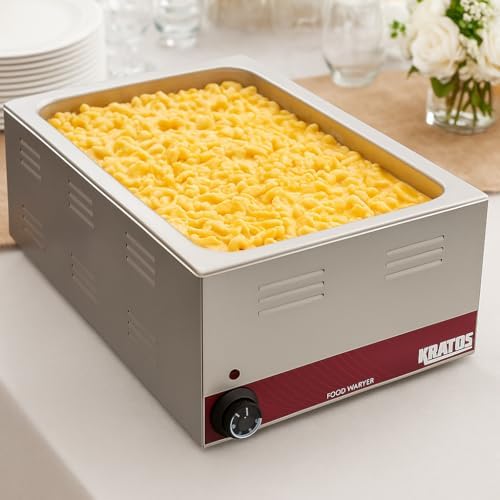 Kratos Commercial Electric Countertop Food Warmer Fits 12" x 20" Food Pans - Image 3