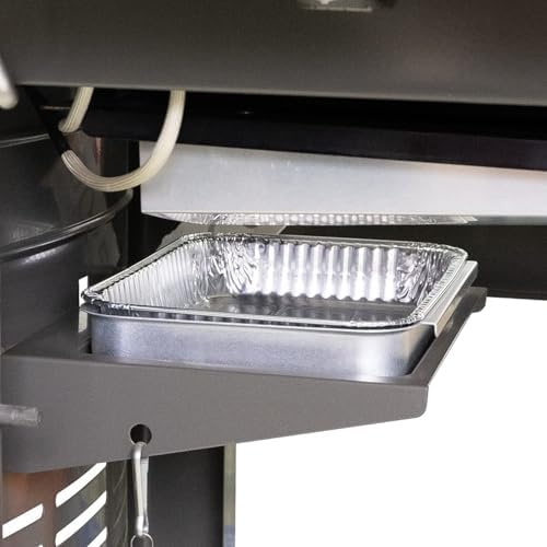 BBQ Future 93305 83156 Grill Grease Tray for Weber Spirit 200/300 Genesis and Genesis II 200/300 Series, 7515 Grease Catcher Tray with 10 Pack Drip Pan Liners Replacement Part for Most Weber Gas Grill - Image 5