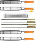 Kabob Grilling Baskets, BBQ Grill Accessories Set of 4 by Unknown