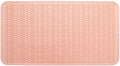 MicoYang Silicone Dish Drying Mat for Multiple Usage,Easy clean,Eco-friendly,Heat-resistant Silicone Mat for Kitchen Counter or Sink,Refrigerator or Drawer Liner Pink 4XL 32 inches x 18 inches by MicoYang