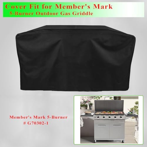 Griddle Cover for Members Mark Pro Series 5 Burner Flat Top Griddle - Image 2