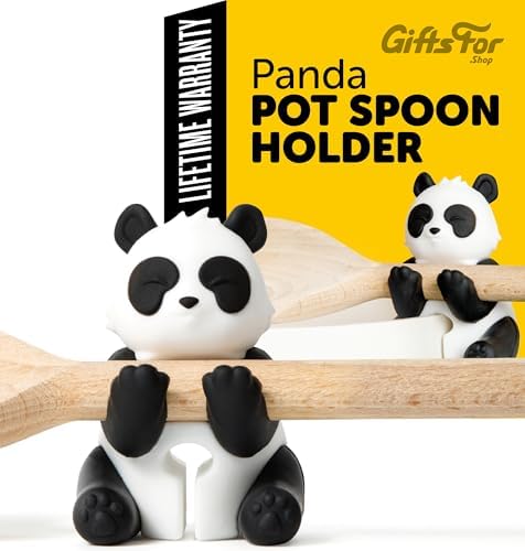 Itera Panda Silicone Cat Spoon Rest Kitchen Gadget Utensil Holder by GiftsForShop