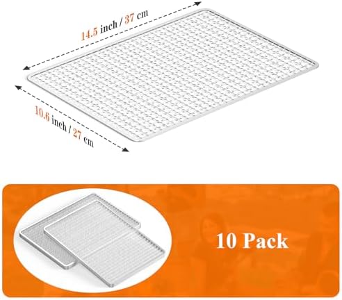 Grill Topper - Grill BBQ Disposable Grill Grates, 10 Pack - Image 3