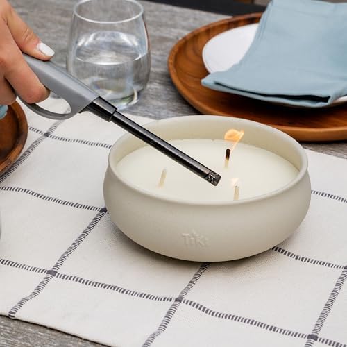 TIKI Citronella Concrete Candle 2 Pack Outdoor Tabletop Décor - Image 5