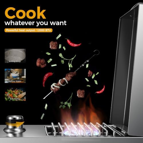 Outdoor Grill Drop-in Gas Single Side Grill Burner - Image 4