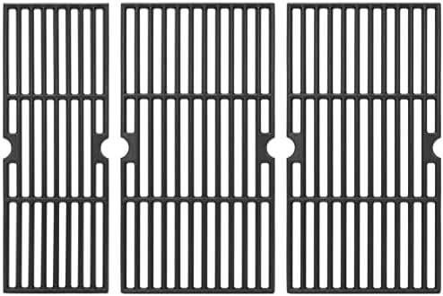 DELSbbq 18" Cast Iron Grill Grates for Charbroil Performance 4 Burner by DELSBBQ