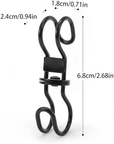Heavy Duty S Hooks 360 Degree Rotating Heavy Duty Holder - Image 6