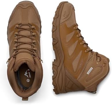 NORTIV 8 Men's Ankle High Waterproof Hiking Boots - Image 6