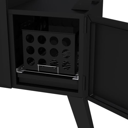 Dyna-Glo DGO1176BDC-D Vertical Offset Charcoal Smoker - Image 3