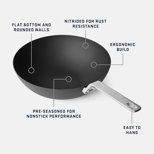 YETI Carbon Steel Skillet 12" - Pre-Seasoned Nonstick, Rust-Resistant, Use on Stovetop, Oven, Grill, or Campfire - Image 2