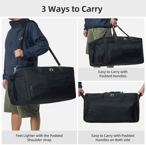 Grill Carry Bag for Cuisinart CGG-306 Tabletop Grill with Pockets, Bag Only - Image 5