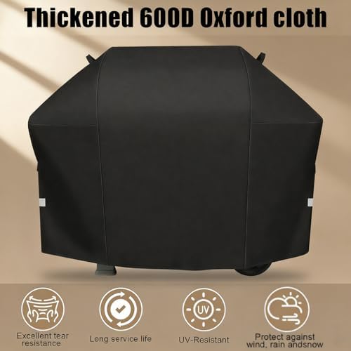 58 Inch Grill Cover for Weber Genesis/Genesis II 300 Series Grills - Image 3