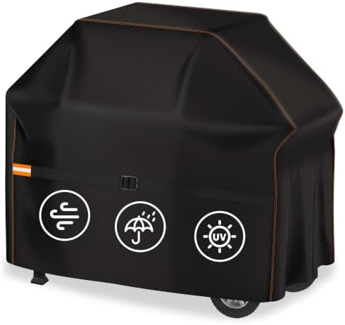 Enzeno Grill Cover for Outdoor Waterproof,67 inch 4 Burner BBQ Gas Cover by Enzeno