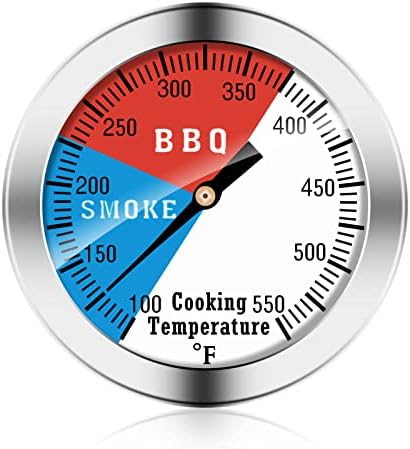 Grill Thermometer for Outside Grill, 2 Inch BBQ Thermometer for Grill by ZOEDO%C2%AE