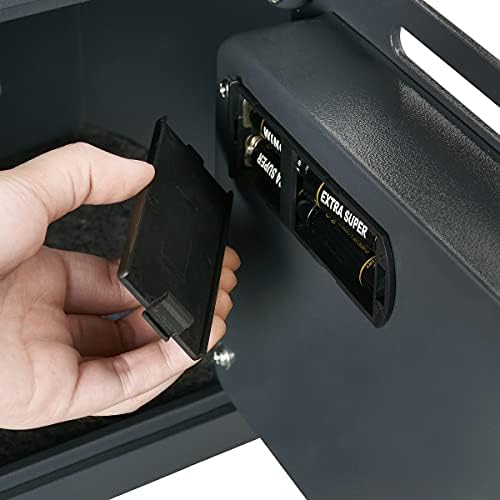Electronic Safe Deposit Box - Drop Safe with Digital Keypad and 2 Manual Override Keys for Business Cash Drops or Home Safety by Paragon Safes - Image 2