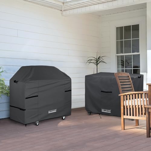 ULTCOVER Waterproof BBQ Grill Cover, 64 inch, Black - Image 7