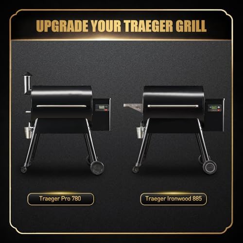 QuliMetal Folding Front Shelf for Traeger Pro 780,Ironwood 885 - Image 3