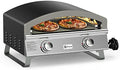 25" Large Propane Pizza Oven, 2-Burner Gas Pizza Maker, PS103 by QPizza