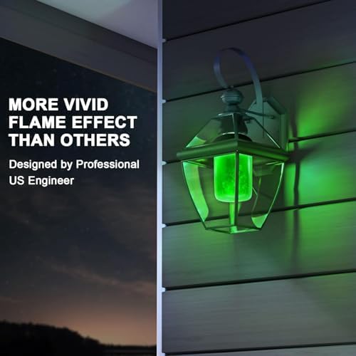 Hompavo 【Upgraded Flame Light Bulbs for Home Decor with Upside Down Effect - Image 3
