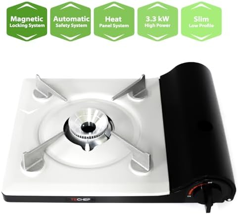 TECHEF - AGNI Portable Butane Gas Stove Burner, Camp Stove, Made in Korea - Image 3