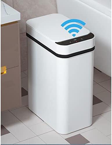 2.5 Gallon Smart Trash Can Sensor Motion - Touchless Bathroom Trash Can by Yatmung