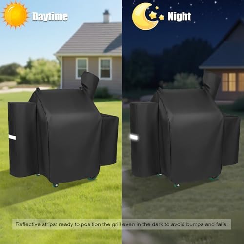 QuliMetal Grill Cover for Green Mountain Daniel Boone Prime WiFi Grills - Image 6